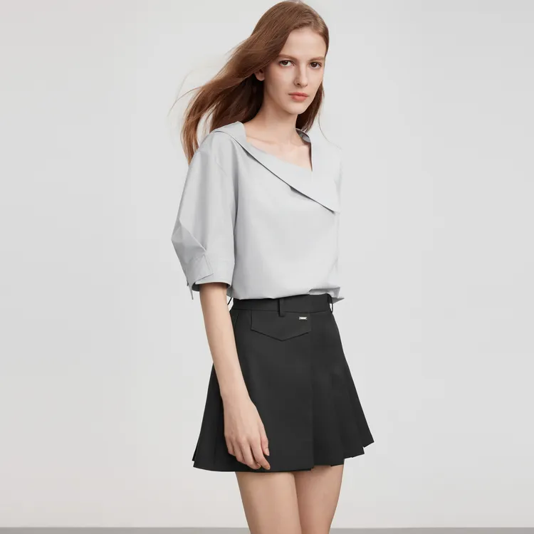 ELLE Shirts Women's Blue-6