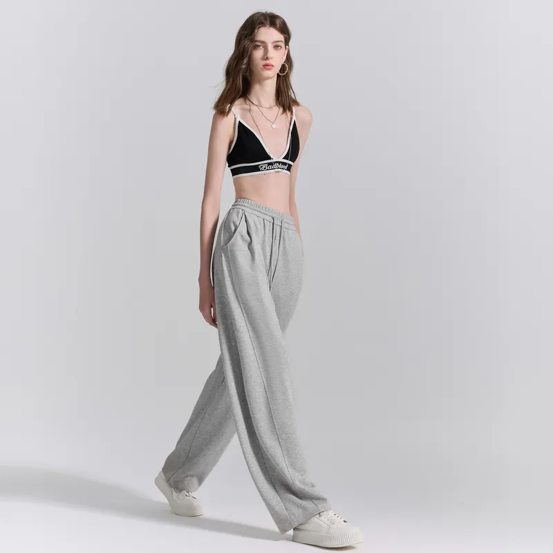 3COLOUR Casual Pants Women's Heather Gray-3