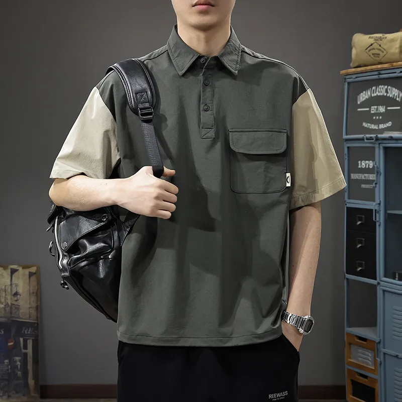 PAINT STAIN Polo Shirts Unisex-7