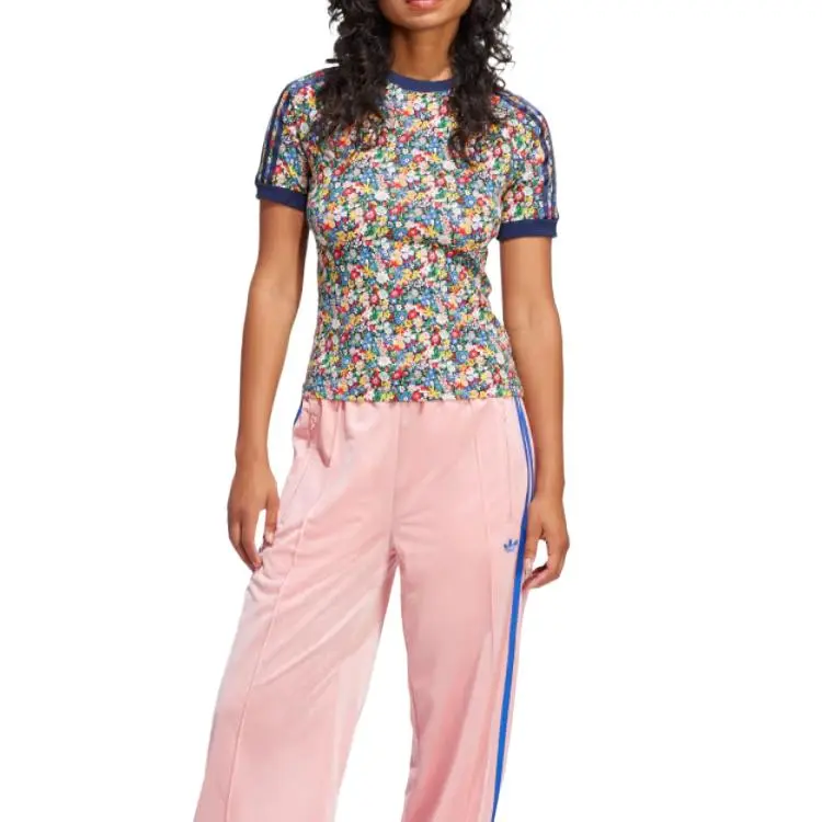 Adidas Women's Liberty London Cali Tee Multicolor/Night Indigo-3