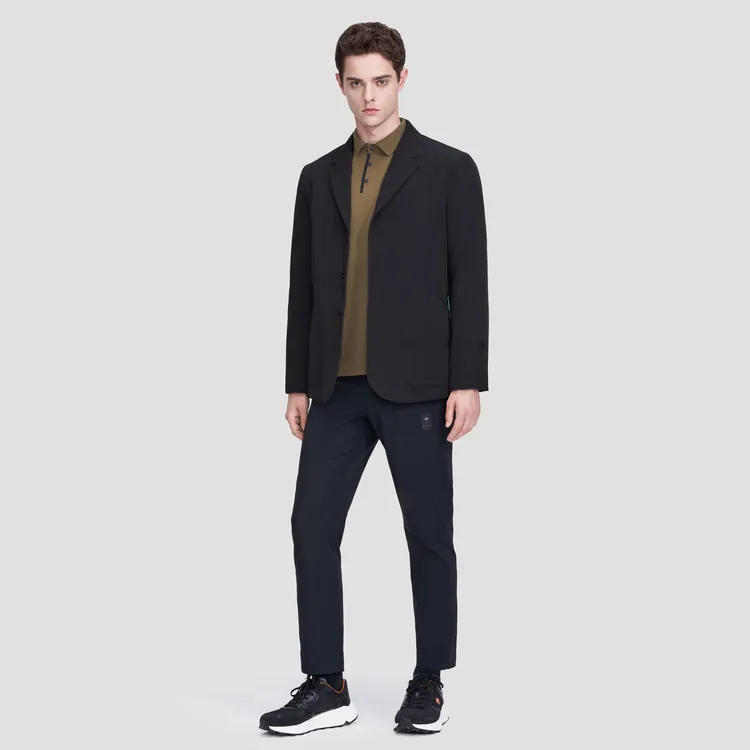 Paul Smith X DESCENTE X Paul Smith Collection Puffer Jackets Unisex BK Black-2