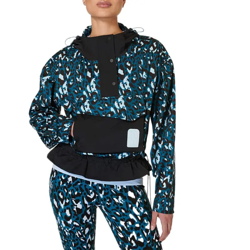 MERRELL x Sweaty Betty Ascend Whisper Sweatshirt Women's Black Blue-2