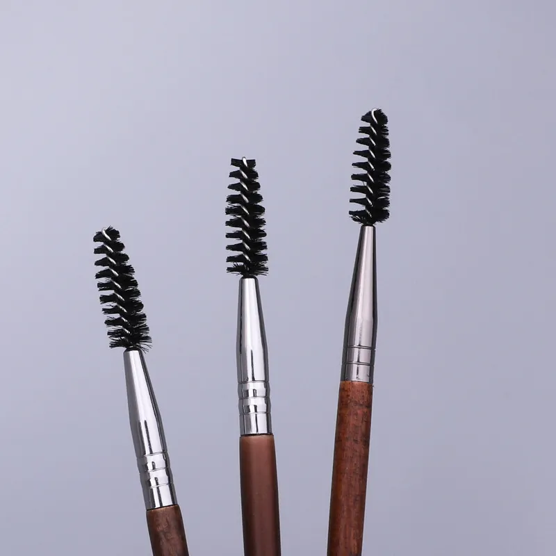 XIBI Eyebrow And Eyelash Spiral Brush With Long Flexible Nylon Bristles For Curling And Shaping Eyebrows And Eyelashes-3