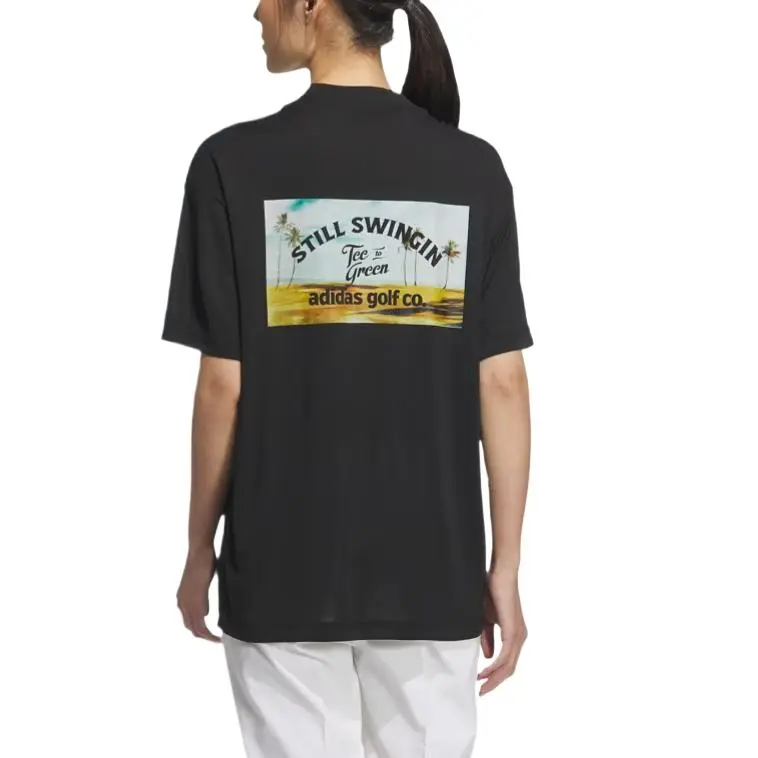 Adidas SS25 T Shirt Unisex Black-2