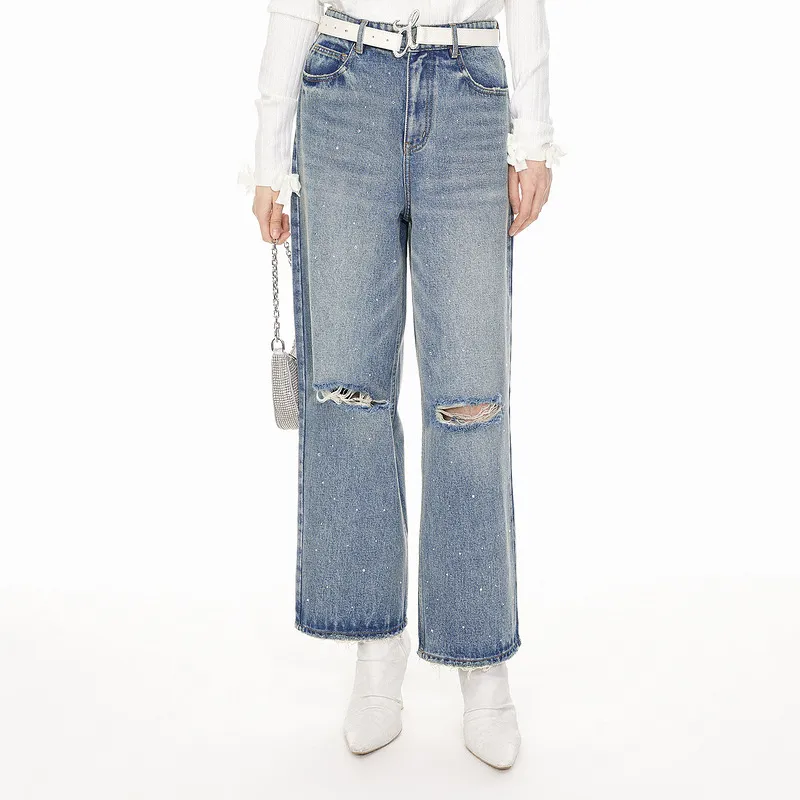 D'zzit Jeans Women's Blue-2
