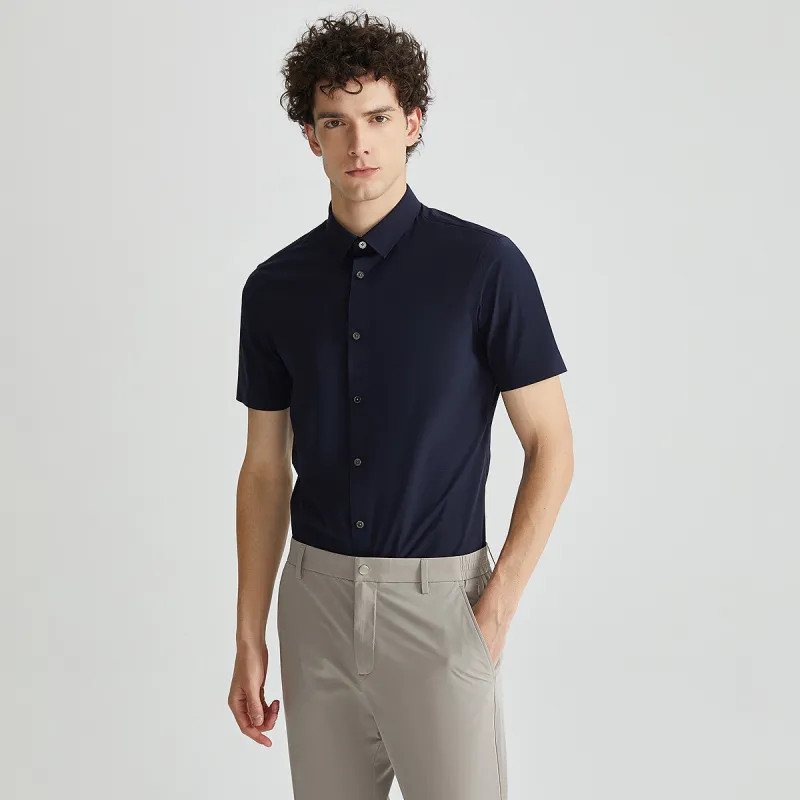 Satchi Shirts Men Navy Blue-4