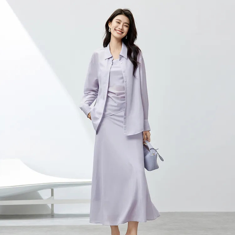 SENTUBILA Shirt Matching Sets Women's-4