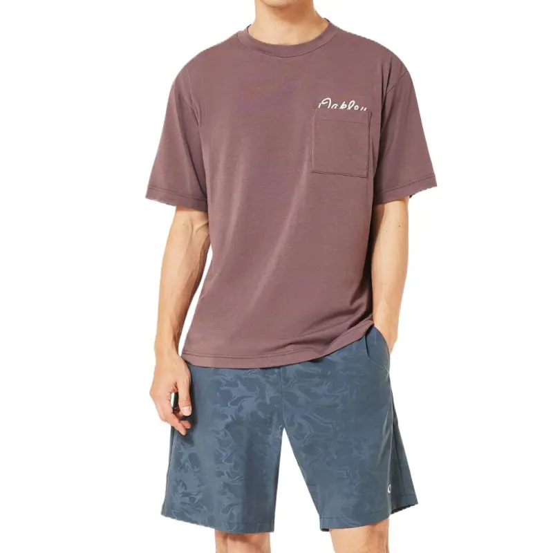 Oakley T Shirts Men Brown-5