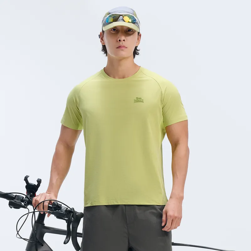 LONSDALE T Shirt Men's Neon Green-2
