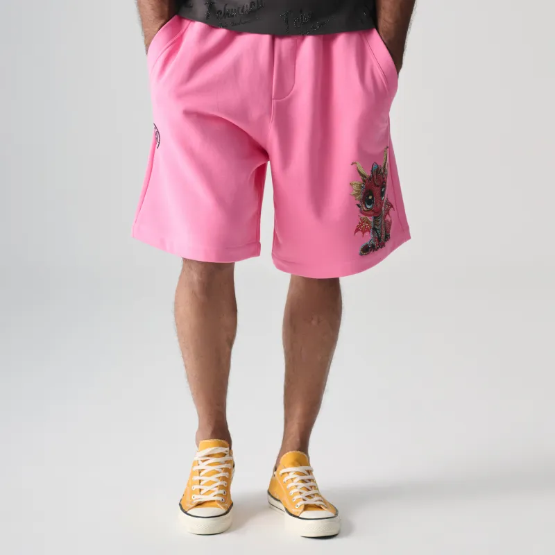 TCH Casual Shorts Unisex Pink-4