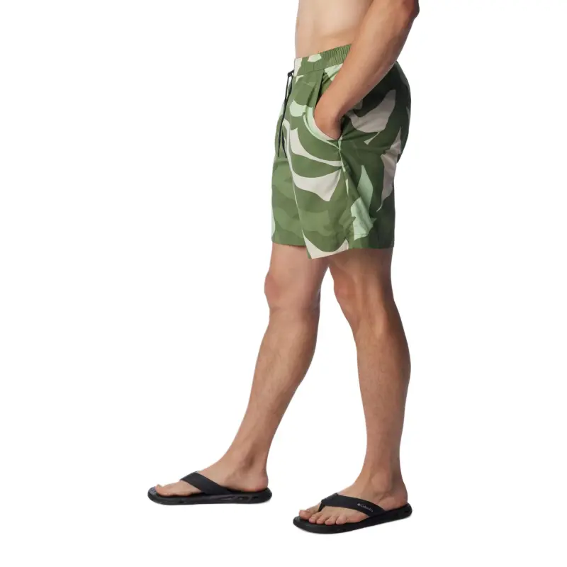 Columbia Summerdry Casual Shorts Men's Green-4
