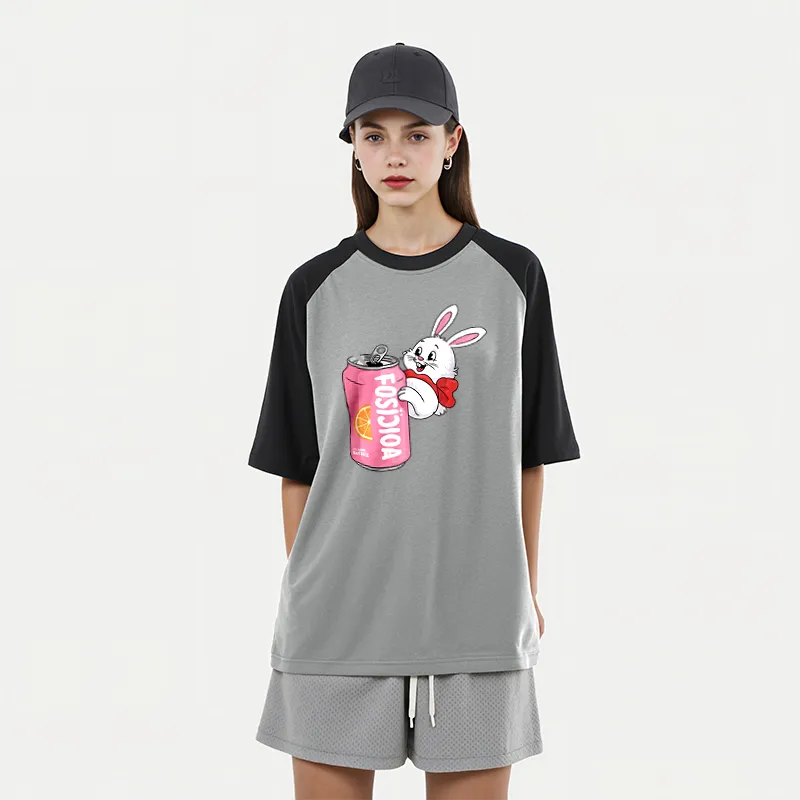 FAIRWHALE Raglan Sleeve T Shirt Women's-14