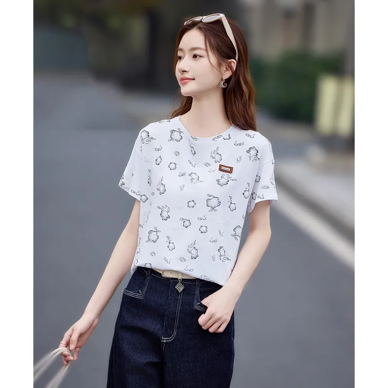 Still Quiet Summer Regular T Shirt Women's-4
