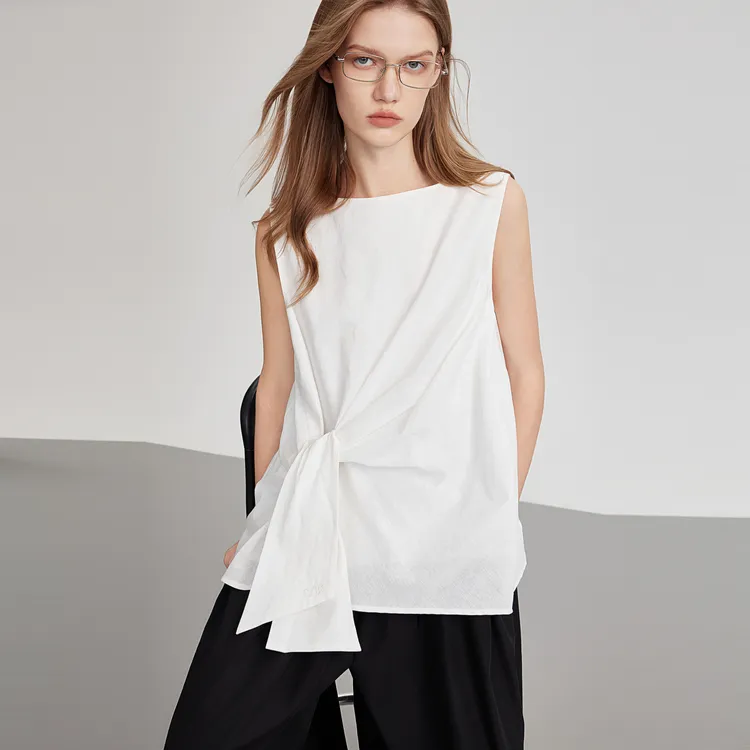 ELLE Shirts Women's White-6