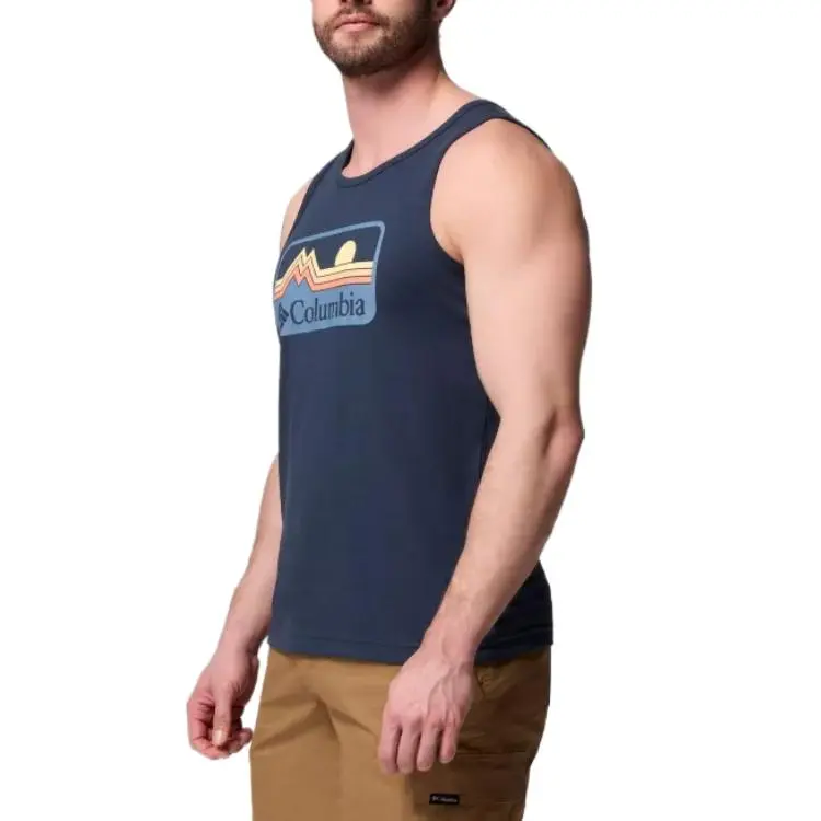 Columbia Tank Top Men's Marine Blue-2