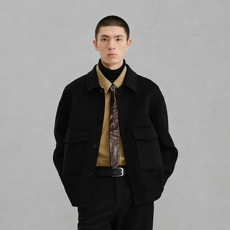 GXG Coats Men Black-2