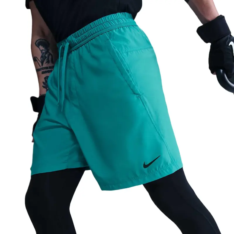 Nike Dri Fit Casual Shorts Men's Blue Green-1