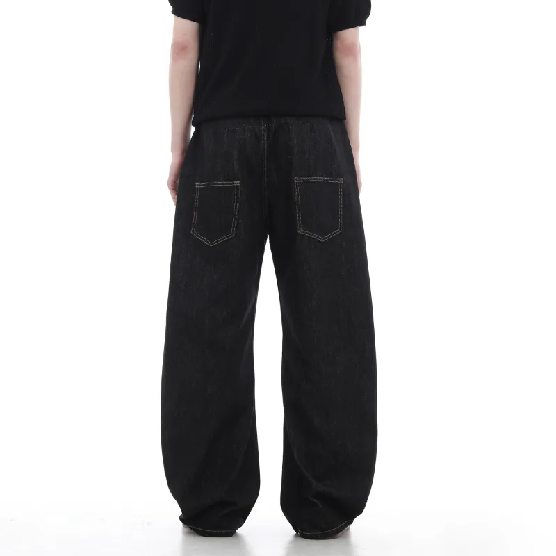 TREND ST Jeans Unisex Black-4