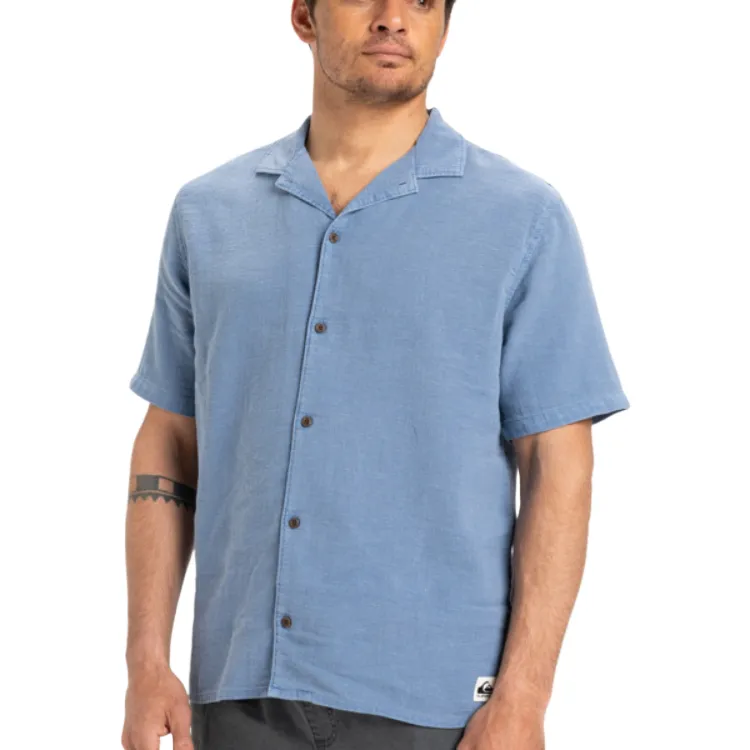 Quiksilver Shirts Men Blue-3