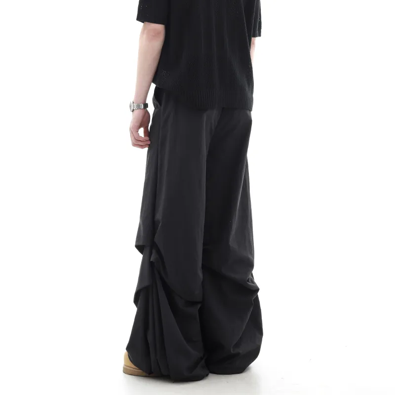 CUWU Casual Pants Unisex Black-6