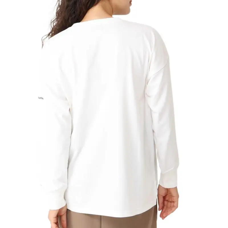 Columbia T Shirt Women's Sea Salt Color-3