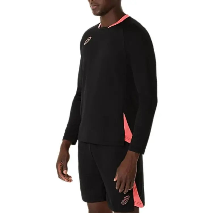 Asics LS TOP ACTIMOTION Soccer Jersey Men's Black-2
