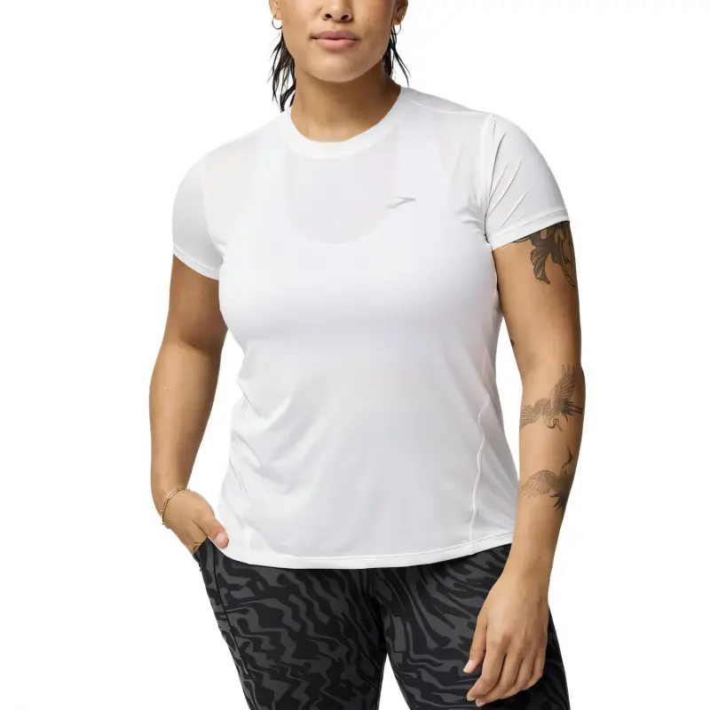 Brooks Regular T Shirt Women's White-1