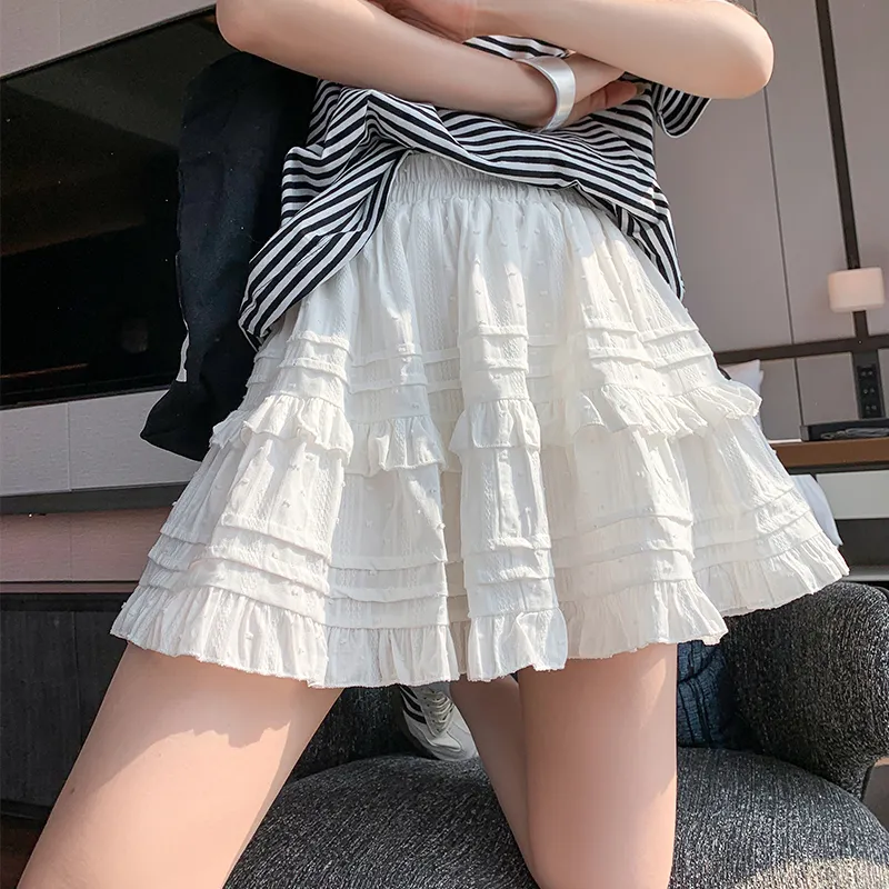 XIANSINIAO Casual Short Skirts Women's-2