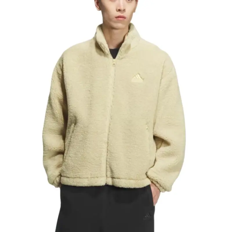 Adidas Warm Jackets Coats Men's Beige-1