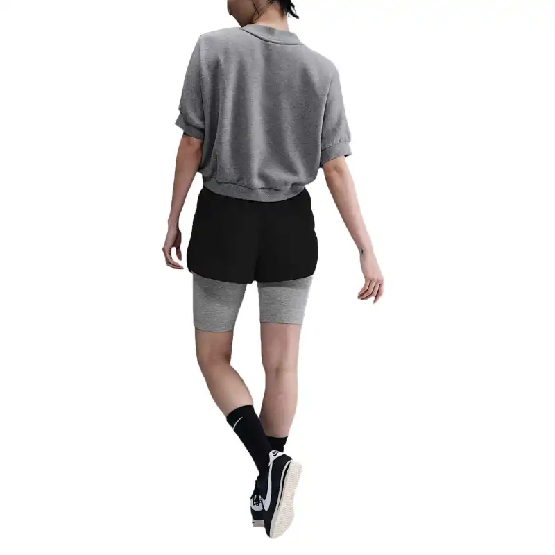 Nike Swoosh Sweatshirt Women's Gray-2