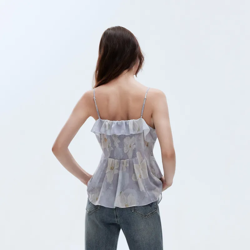 ONLY Camisole Women's Rachel Print Blue-4