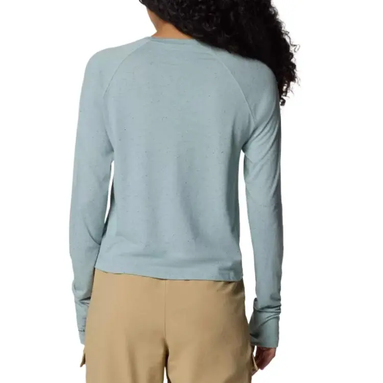 Columbia PFG Uncharted Raglan Sleeve T-Shirt Women's Blue-1