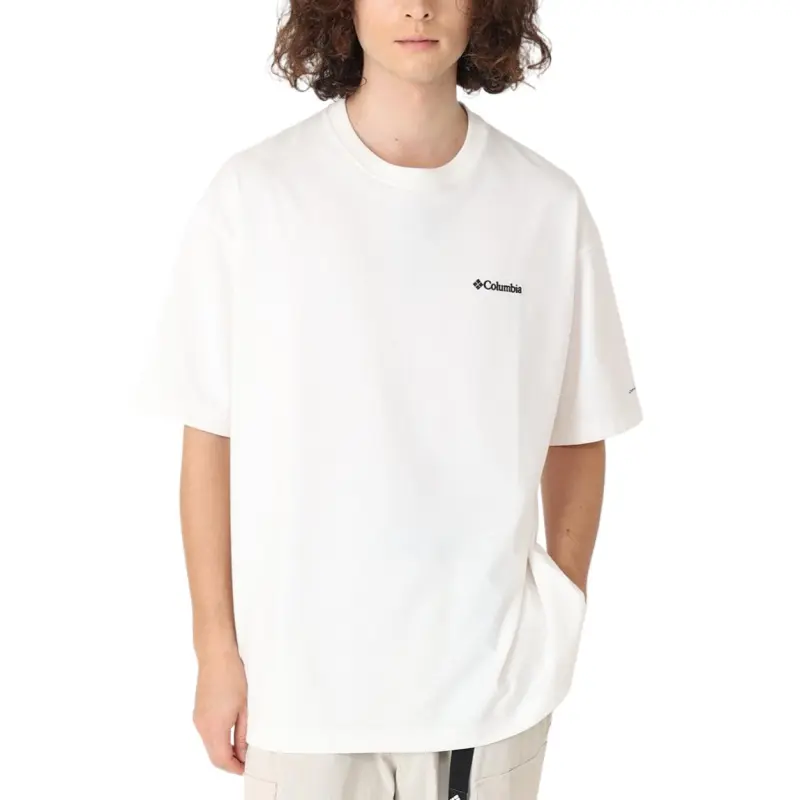 Columbia Stack Brook T Shirt Men's White 125-2