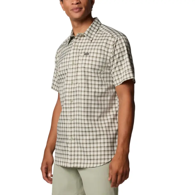 Columbia Silver Ridge Shirt Men's Gray Plaid-2