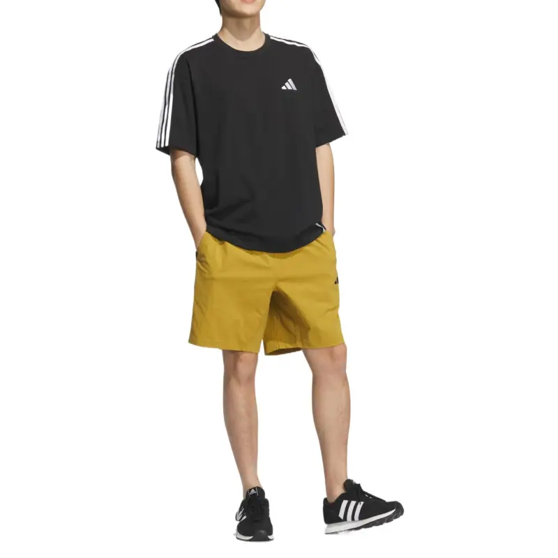 Adidas ESSENTIALS Plus Casual Shorts Men's Bronze-3