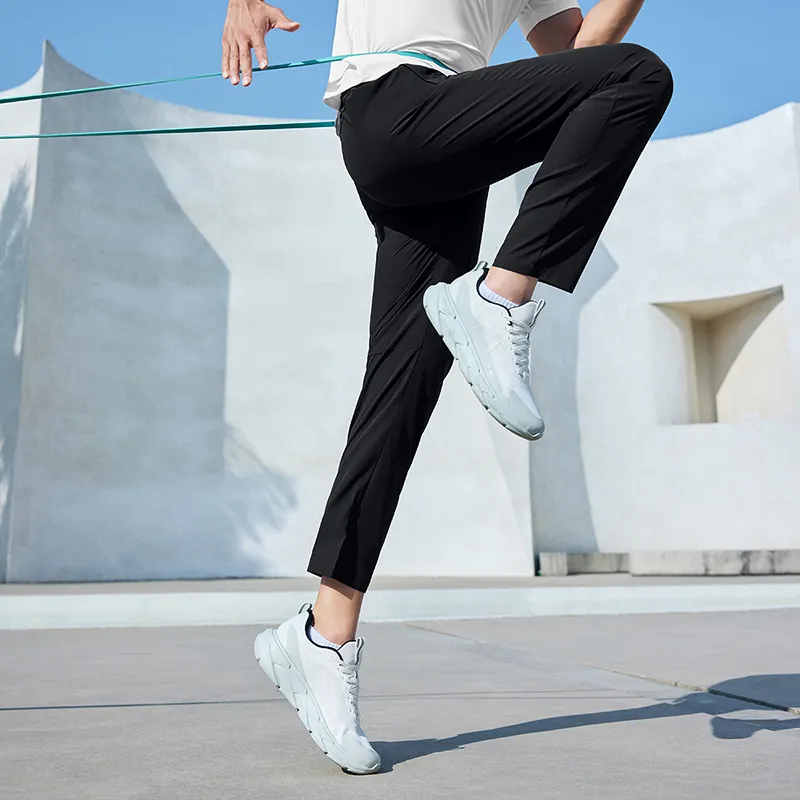 XTEP Casual Pants Men's Jet Black-6