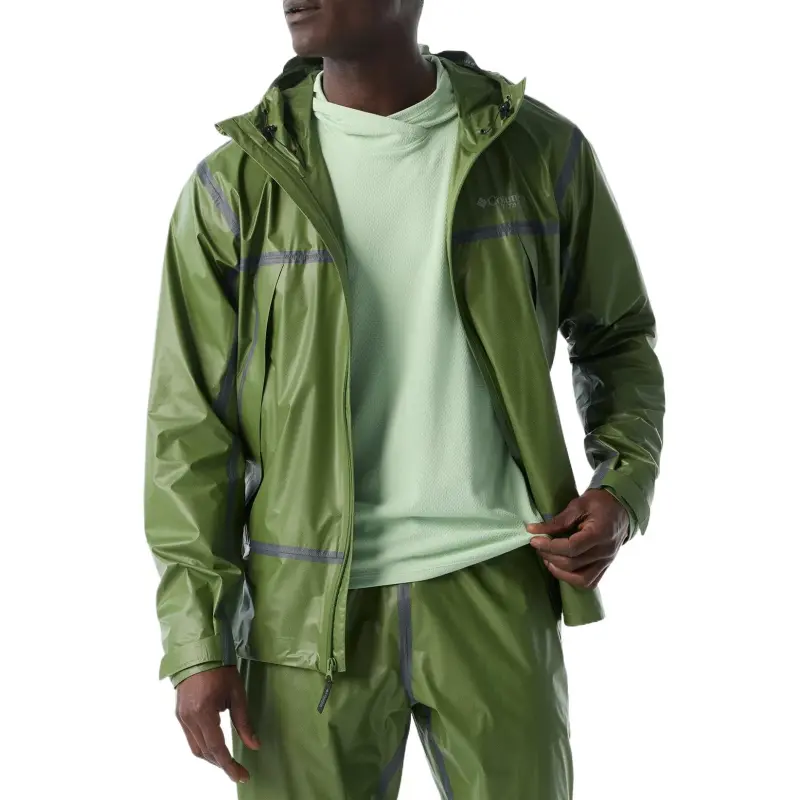 Columbia OutDry ExtremeWild Wood Jacket Men's Green-3
