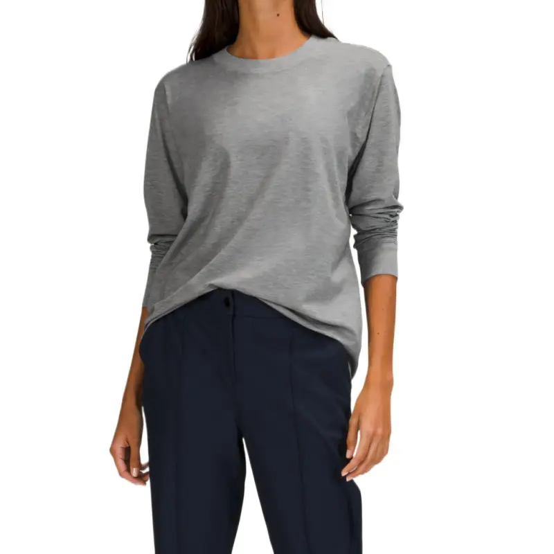 Lululemon All YoursLong Sleeve Drop Shoulder Sleeve T Shirt Women's-12