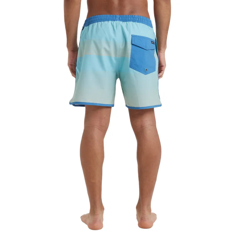 Quiksilver Surfsilk Scallop Swimming Shorts Men's Light Blue-2