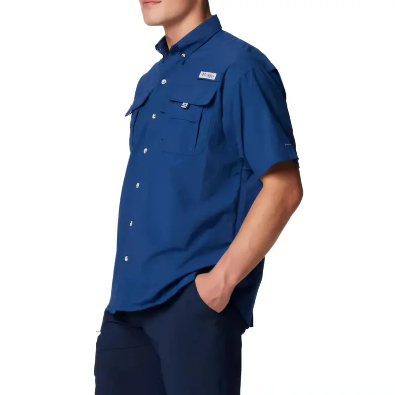 Columbia PFG Bahama 2 Shirt Men's Marine Blue-2