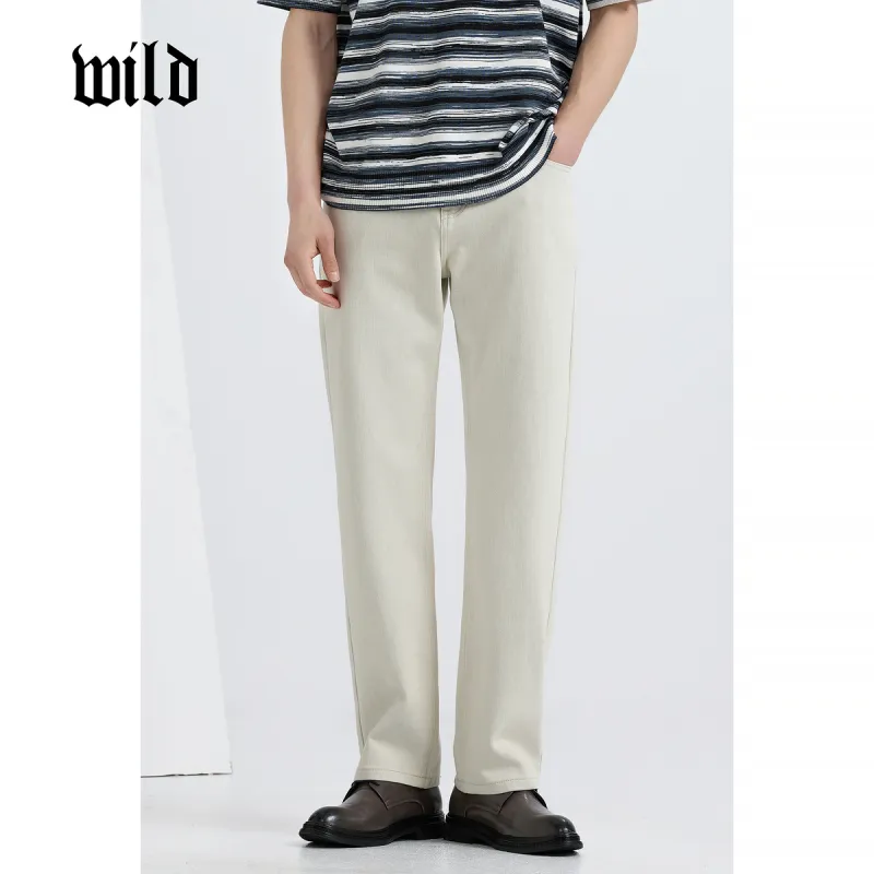 WILD LEADER Jeans Men White[NKW5138W41]-1