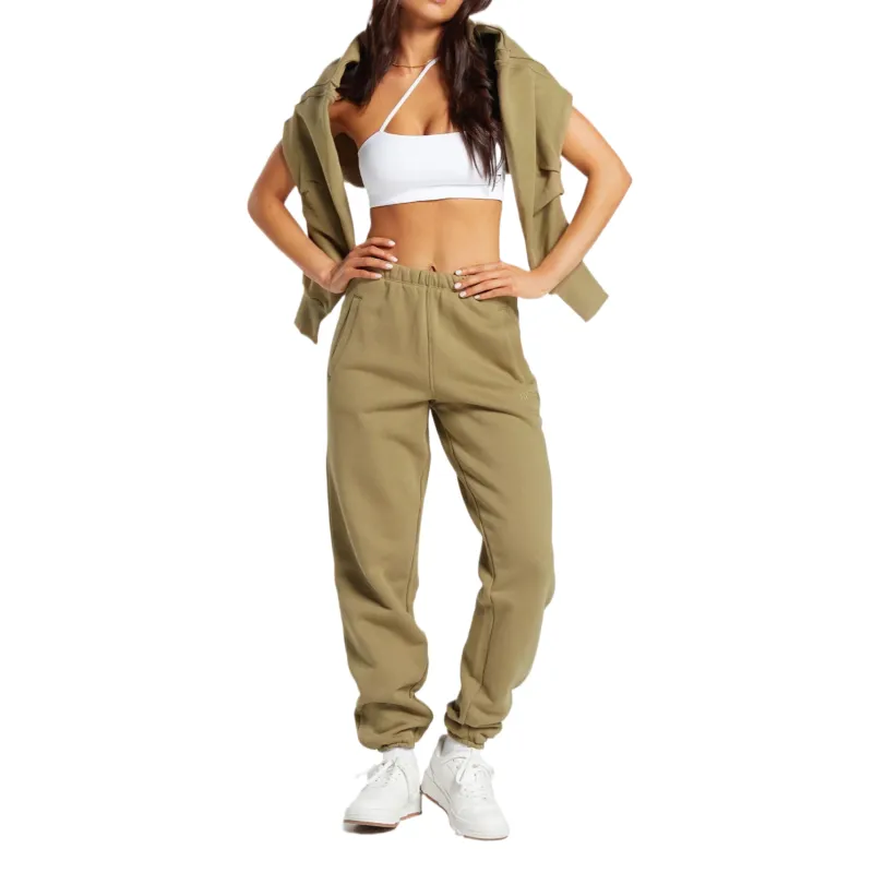 GYMSHARK Knitted Sweatpants Women's Green-3