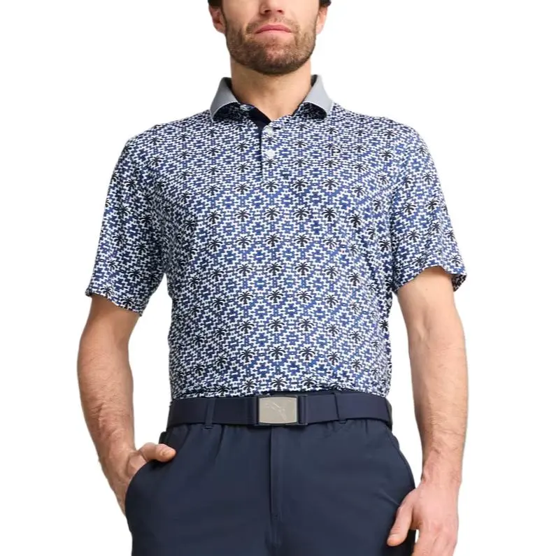 PUMA PTC Golf Clothing Men's Blue-2