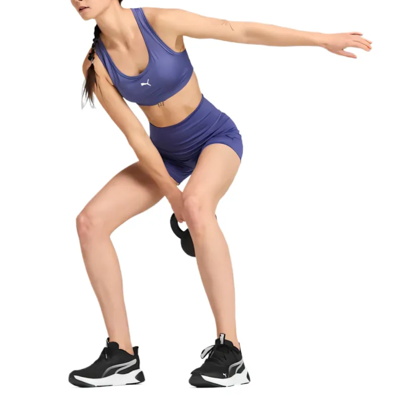 PUMA TRAIN ALL DAYEssentials Sports Shorts Women's Blue Water Crystal Color-4