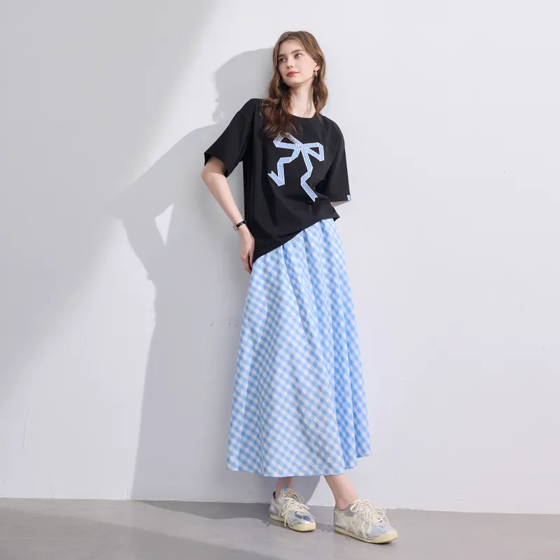 3COLOUR T Shirt Women's Classic Black-3