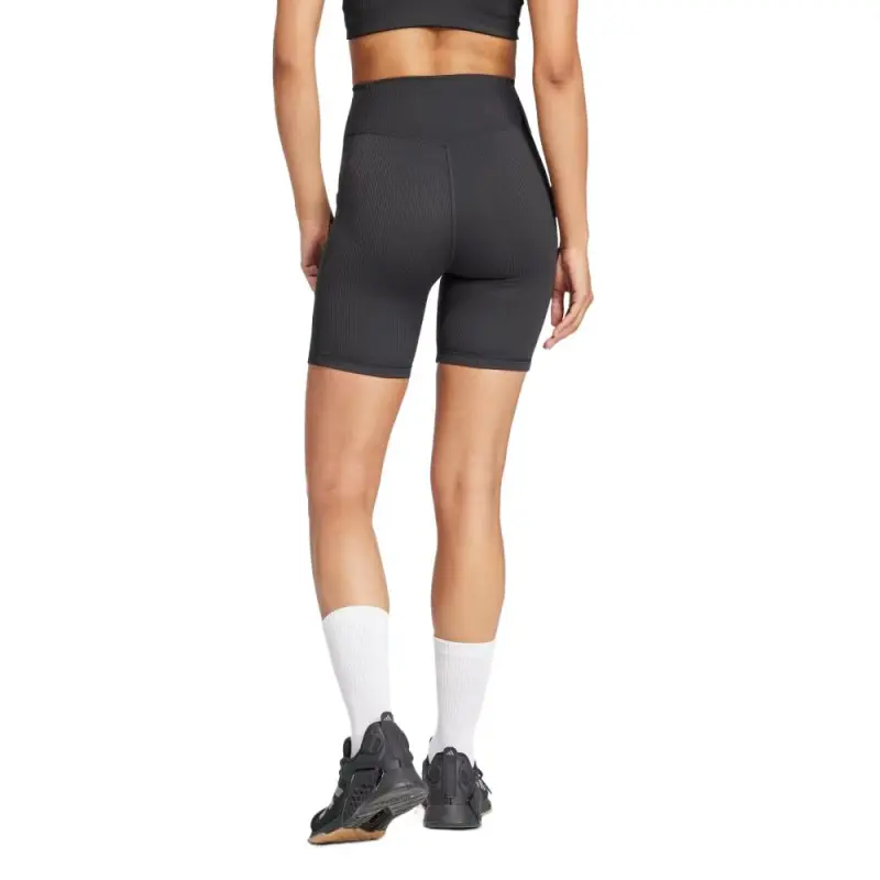 Adidas Free Shipping With AdiClub Optime Rib Short Leggings-2