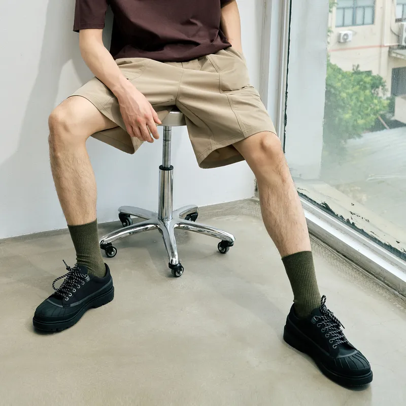 GXG Urban Aesthetics Of The Blockbuster Weaving Series Casual Shorts Men-2