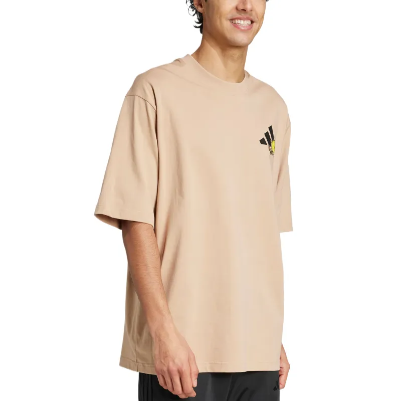 Adidas T Shirt Unisex Warm Sand-3