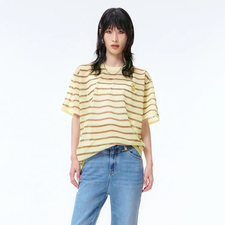 PEACEBIRD Knitwear Women's Yellow-2