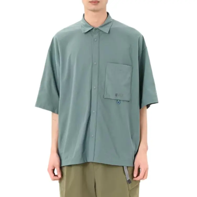 New Balance Shirts Men Green-2